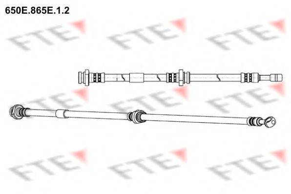 Гальмівний шланг FTE 650E.865E.1.2