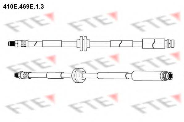 Тормозной шланг FTE 410E.469E.1.3