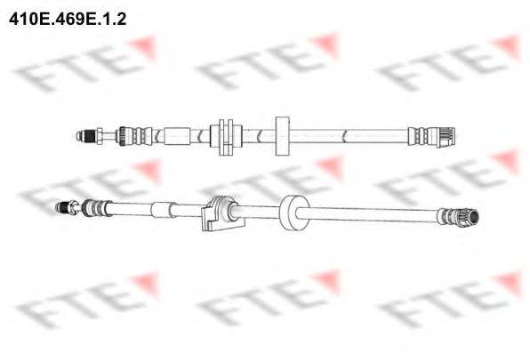 Тормозной шланг FTE 410E.469E.1.2