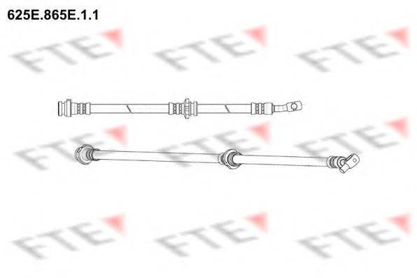 Гальмівний шланг FTE 625E.865E.1.1