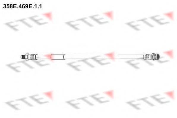 Гальмівний шланг FTE 358E.469E.1.1