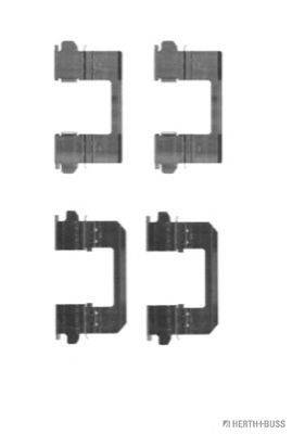 Комплектуючі, колодки дискового гальма HERTH+BUSS JAKOPARTS J3661030