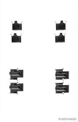 Комплектующие, колодки дискового тормоза HERTH+BUSS JAKOPARTS J3665001