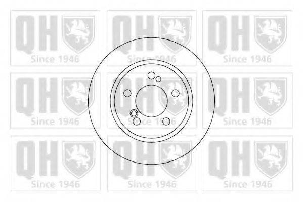 QUINTON HAZELL BDC4852 Тормозной диск