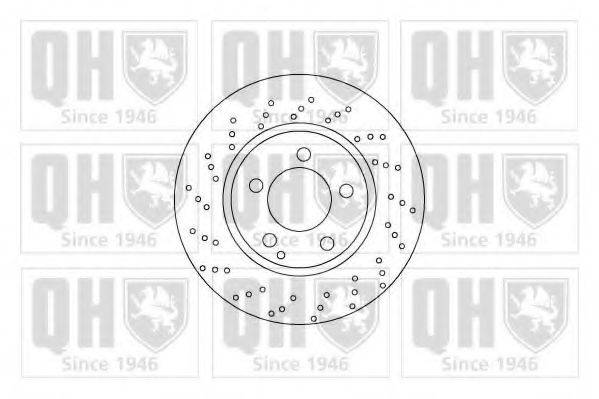 QUINTON HAZELL BDC5207 Тормозной диск