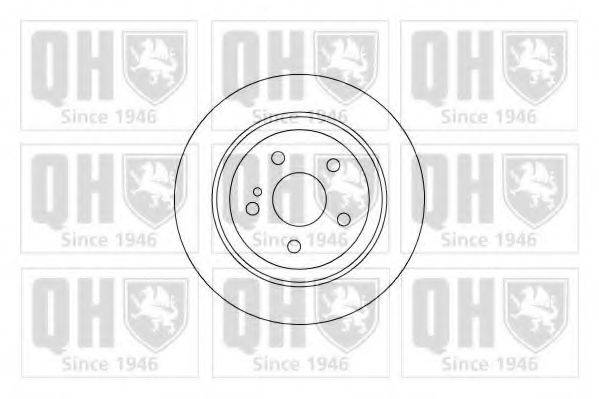 QUINTON HAZELL BDC5209 гальмівний диск