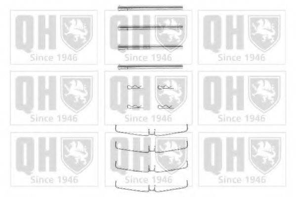 Комплектующие, колодки дискового тормоза QUINTON HAZELL BFK815
