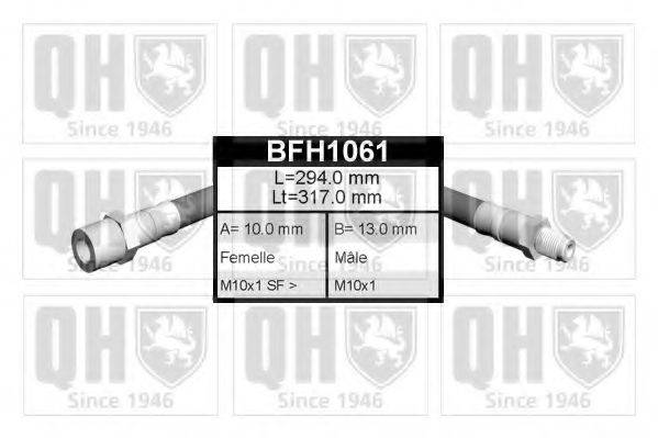 Гальмівний шланг QUINTON HAZELL BFH1061