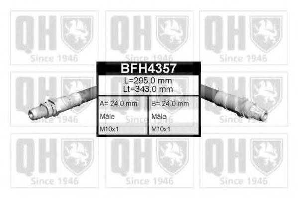 QUINTON HAZELL BFH4357 Тормозной шланг