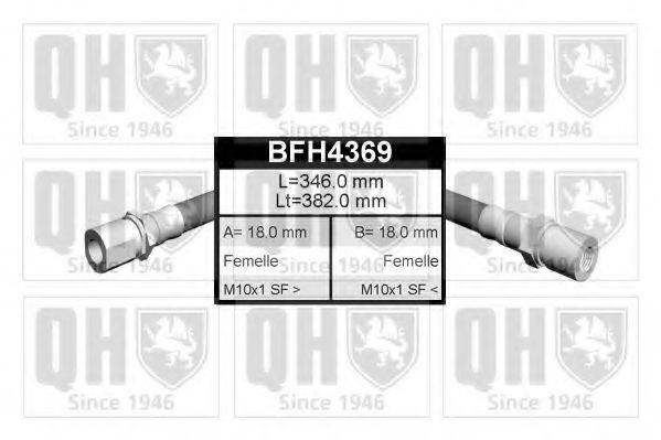 QUINTON HAZELL BFH4369 Тормозной шланг