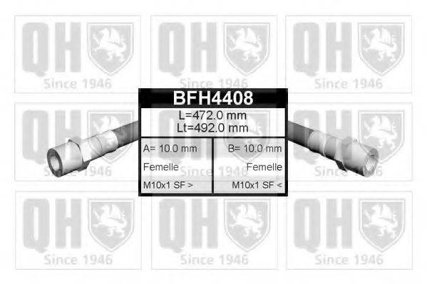 QUINTON HAZELL BFH4408 Тормозной шланг