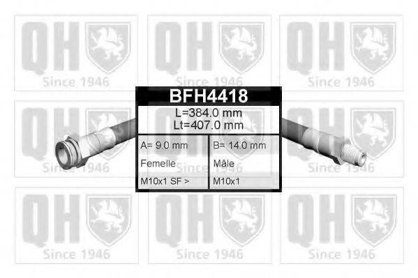 QUINTON HAZELL BFH4418 Тормозной шланг