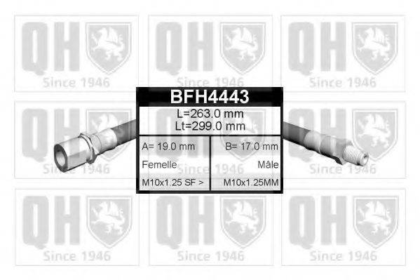 Тормозной шланг QUINTON HAZELL BFH4443