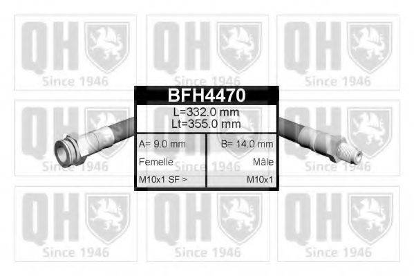 QUINTON HAZELL BFH4470 Тормозной шланг