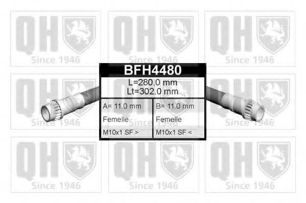 QUINTON HAZELL BFH4480 Тормозной шланг