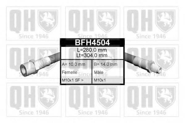 Гальмівний шланг QUINTON HAZELL BFH4504