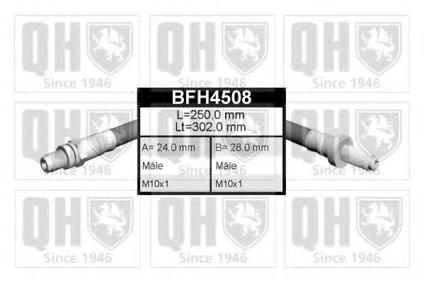 QUINTON HAZELL BFH4508 Тормозной шланг