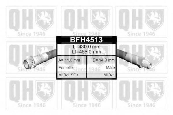 QUINTON HAZELL BFH4513 Тормозной шланг