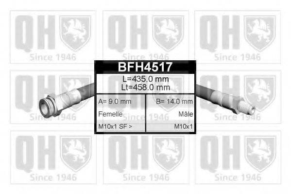 QUINTON HAZELL BFH4517 Тормозной шланг