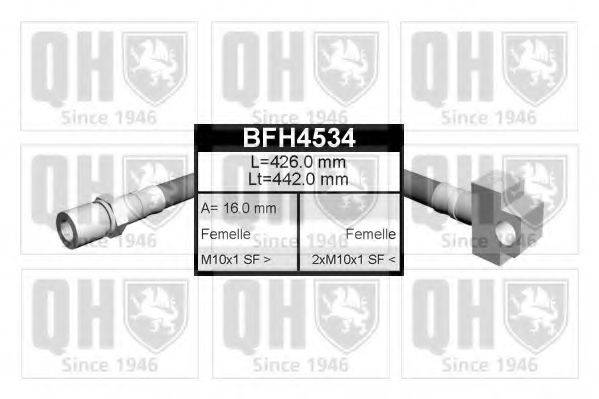 Гальмівний шланг QUINTON HAZELL BFH4534