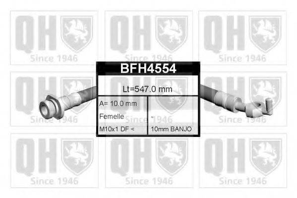 QUINTON HAZELL BFH4554 Тормозной шланг
