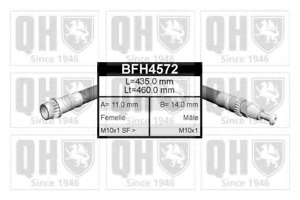 QUINTON HAZELL BFH4572 Тормозной шланг