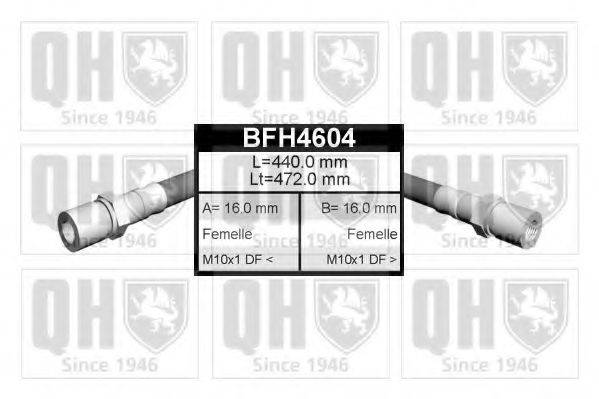 Гальмівний шланг QUINTON HAZELL BFH4604