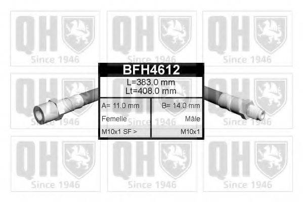 QUINTON HAZELL BFH4612 Тормозной шланг