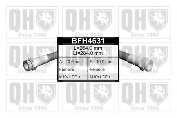 QUINTON HAZELL BFH4631 Тормозной шланг