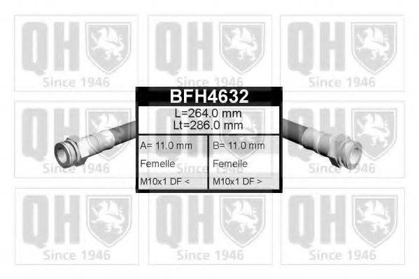 Тормозной шланг QUINTON HAZELL BFH4632