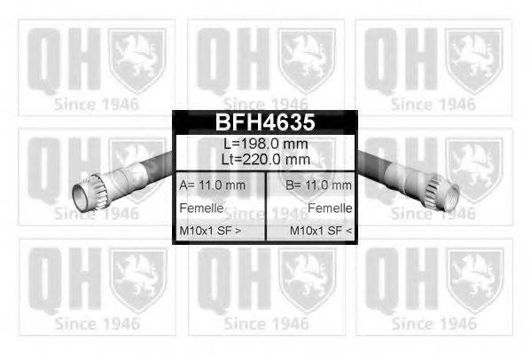 Гальмівний шланг QUINTON HAZELL BFH4635