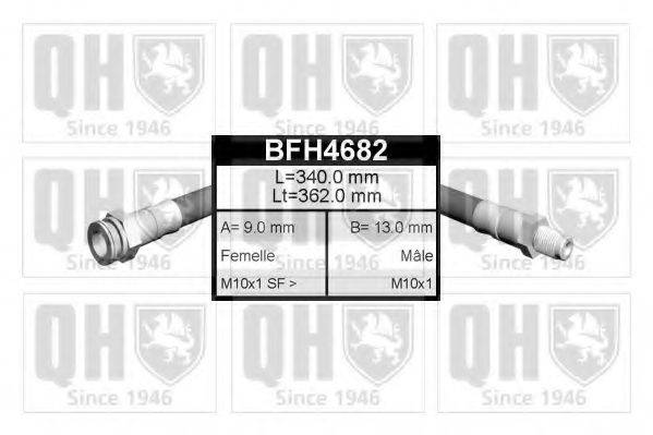 Тормозной шланг QUINTON HAZELL BFH4682