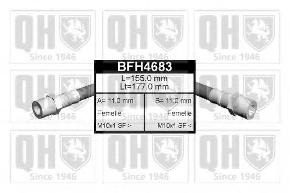 QUINTON HAZELL BFH4683 Тормозной шланг