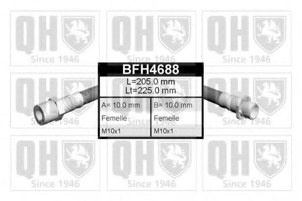 QUINTON HAZELL BFH4688 Тормозной шланг