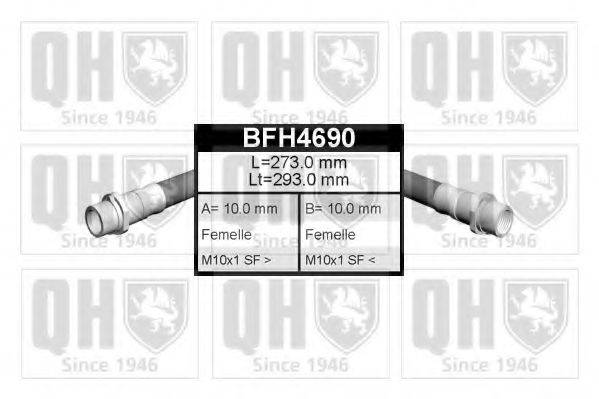 QUINTON HAZELL BFH4690 Тормозной шланг