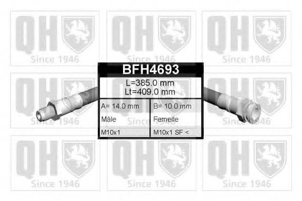 Тормозной шланг QUINTON HAZELL BFH4693
