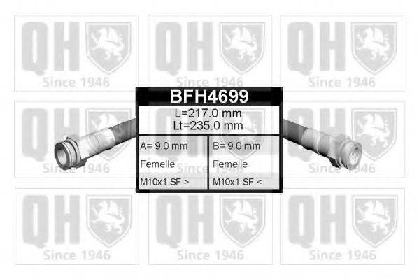 QUINTON HAZELL BFH4699 Тормозной шланг