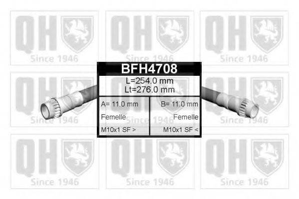 QUINTON HAZELL BFH4708 Тормозной шланг