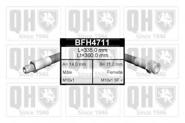 Гальмівний шланг QUINTON HAZELL BFH4711