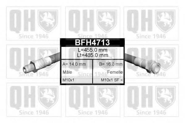 QUINTON HAZELL BFH4713 Тормозной шланг