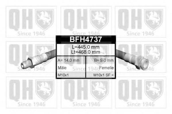QUINTON HAZELL BFH4737 Тормозной шланг