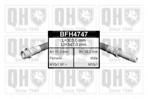 Гальмівний шланг QUINTON HAZELL BFH4747