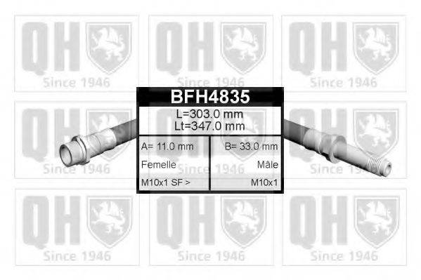 Гальмівний шланг QUINTON HAZELL BFH4835