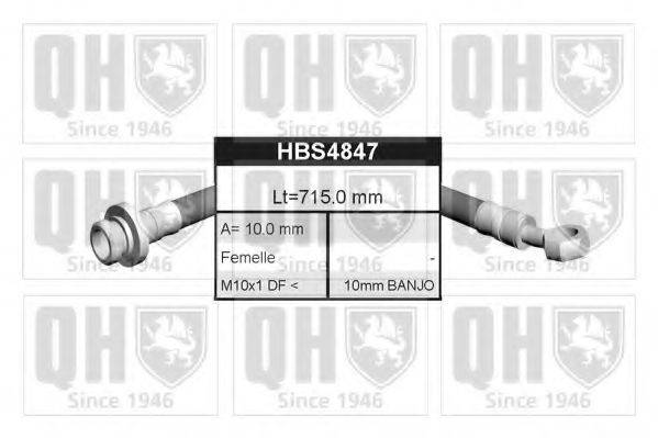 Тормозной шланг QUINTON HAZELL BFH4847