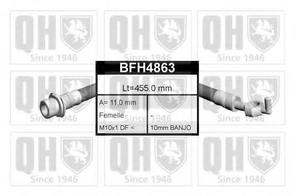 QUINTON HAZELL BFH4863 Тормозной шланг