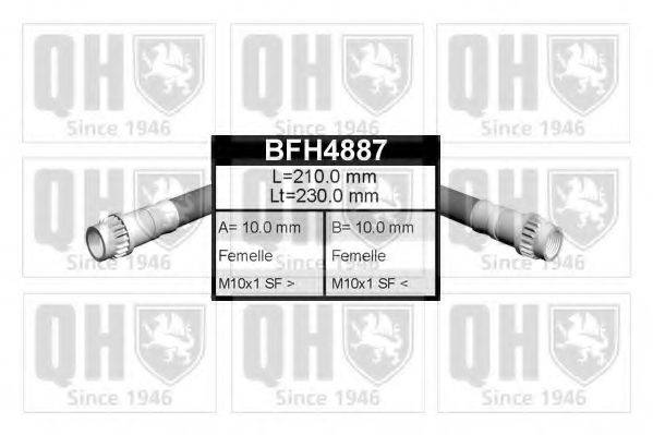 Тормозной шланг QUINTON HAZELL BFH4887