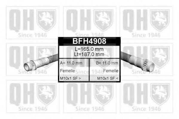 QUINTON HAZELL BFH4908 Гальмівний шланг