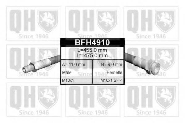 Тормозной шланг QUINTON HAZELL BFH4910