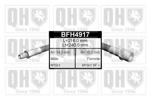 Гальмівний шланг QUINTON HAZELL BFH4917