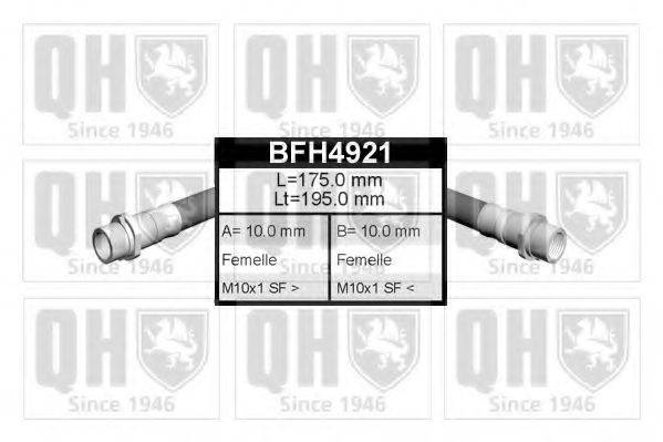 Гальмівний шланг QUINTON HAZELL BFH4921